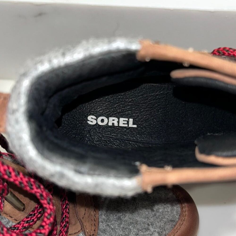 Sorel Blake Lace Boots Tan/Gray, Size 9.5, NWT - Picture 6 of 8